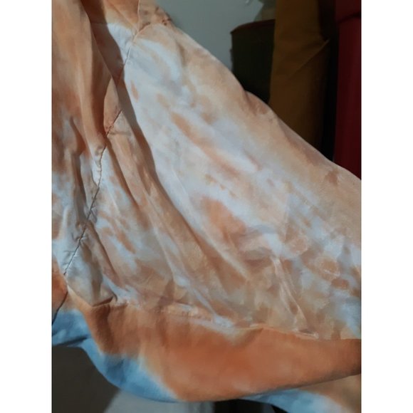 PINK BY VICTORIA'S SECRET TIE DYE CROPPED HOODIE SZ LG - Picture 6 of 9